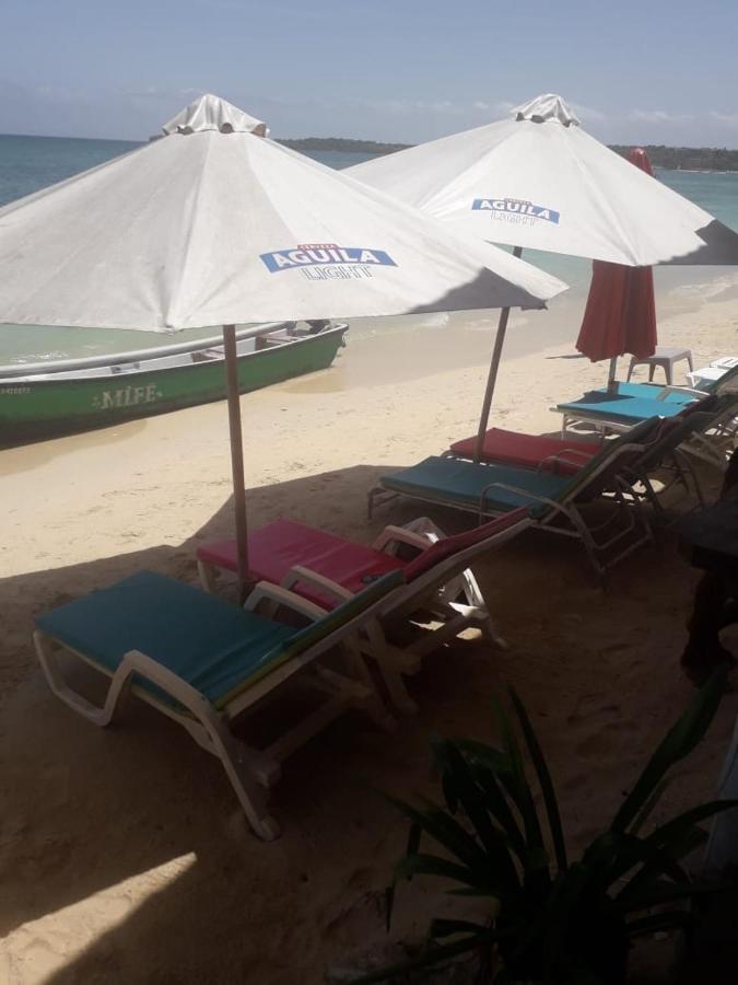 Cabanas Black And White Hotel Cartagena Exterior foto